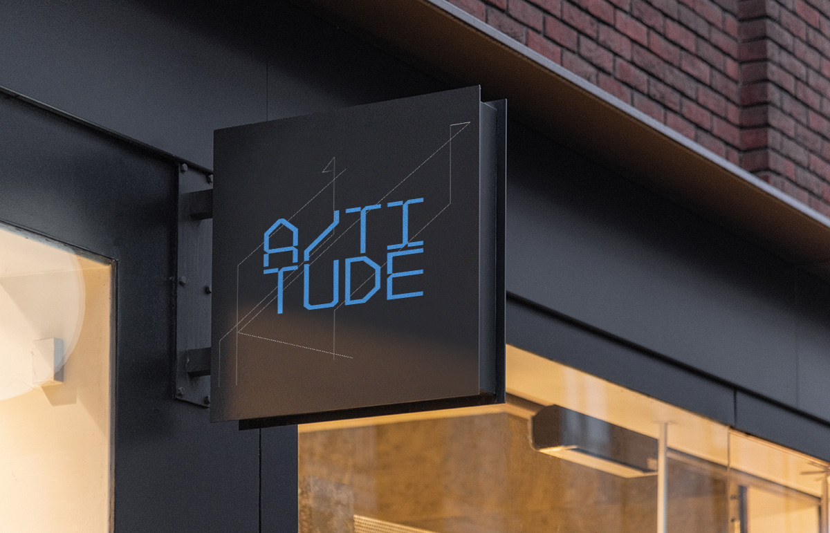 External signage as part of our identity, rename and collateral for structural engineering company, Altitude.